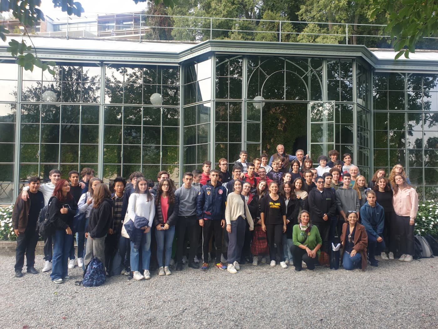 Il pubblico all'iniziativa Dialogo tra Biodiversità e Cinema, Parco del Grumello
